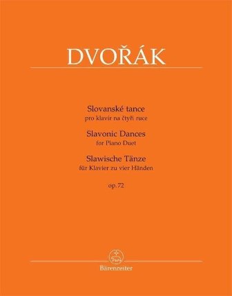 Slovanské tance pro klavír na čtyři ruce op. 72