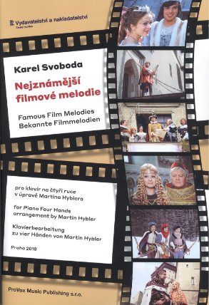 Nejznámější filmové melodie - Karel Svoboda čtyřruční klavír