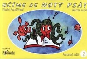 Učíme se noty psát 2 pracovní sešit Talacko