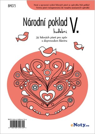 Národní poklad hudební V. - 35 lidových písní pro zpěv + klavír