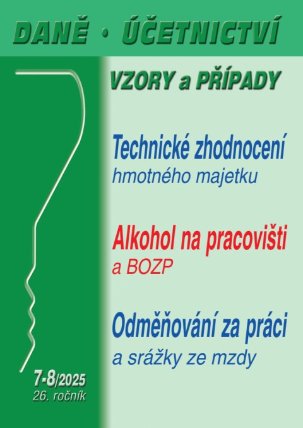 DÚVaP č. 7-8 / 2025 - Technické zhodnocení hmotného majetku a ZDP