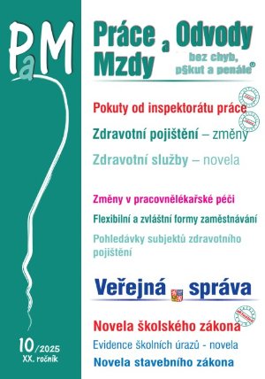 PaM č. 10 / 2025 - Jak se ochránit před pokutami od inspektorátu práce