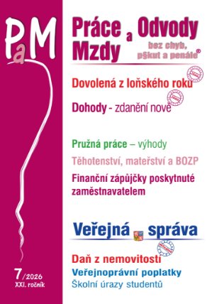 PaM č. 7 / 2026 - Dovolená z loňského roku