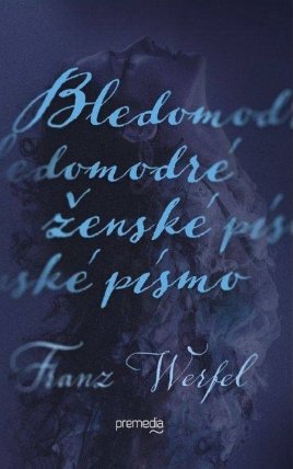 Bledomodré ženské písmo