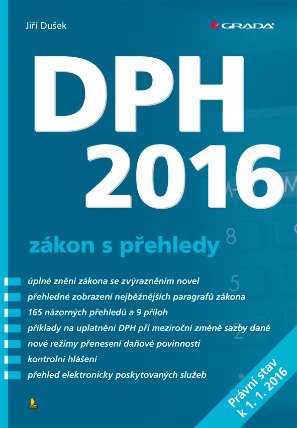 DPH 2016 - zákon s přehledy