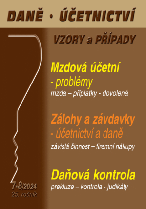DÚVaP č. 7-8 / 2024 - Problémy mzdové účetní
