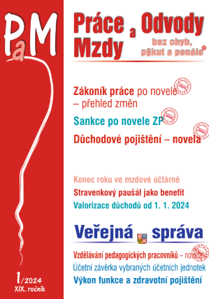 PaM č. 1 / 2024 - Práce na dálku a dohody – nová pravidla