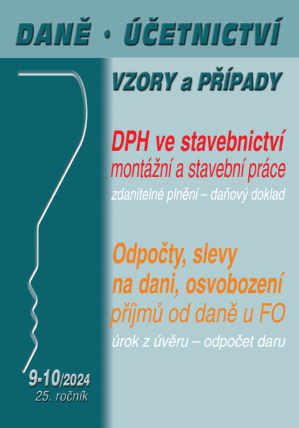 DÚVaP č. 9-10 / 2024 - DPH ve stavebnictví