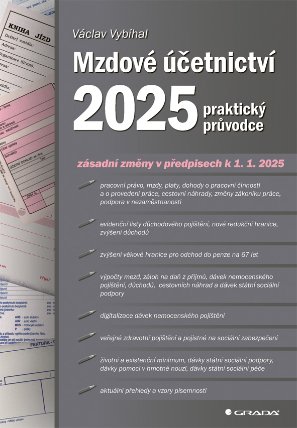 Mzdové účetnictví 2025 - e-kniha