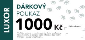 Dárková poukázka 1000 Kč