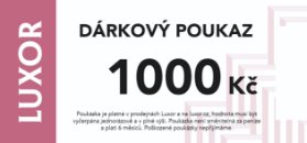 Dárková poukázka 1000 Kč