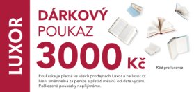 Elektronický dárkový poukaz 3000 Kč