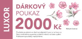 Elektronický dárkový poukaz 2000 Kč - Květinový