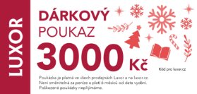 Elektronický dárkový poukaz 3000 Kč - Vánoční