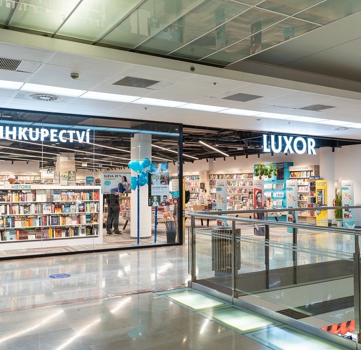 Knihkupectví Luxor, OC Atrium Flora, Praha (3) - Vinohradská 2828/151, Praha