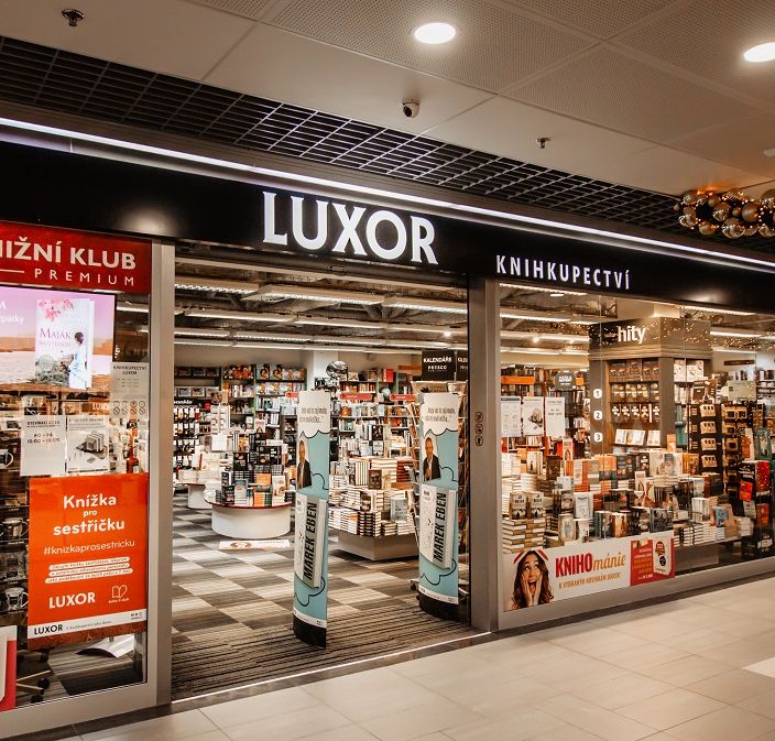 Knihkupectví Luxor, OC Chomutovka, Chomutov (2) - Farského 4732, Chomutov