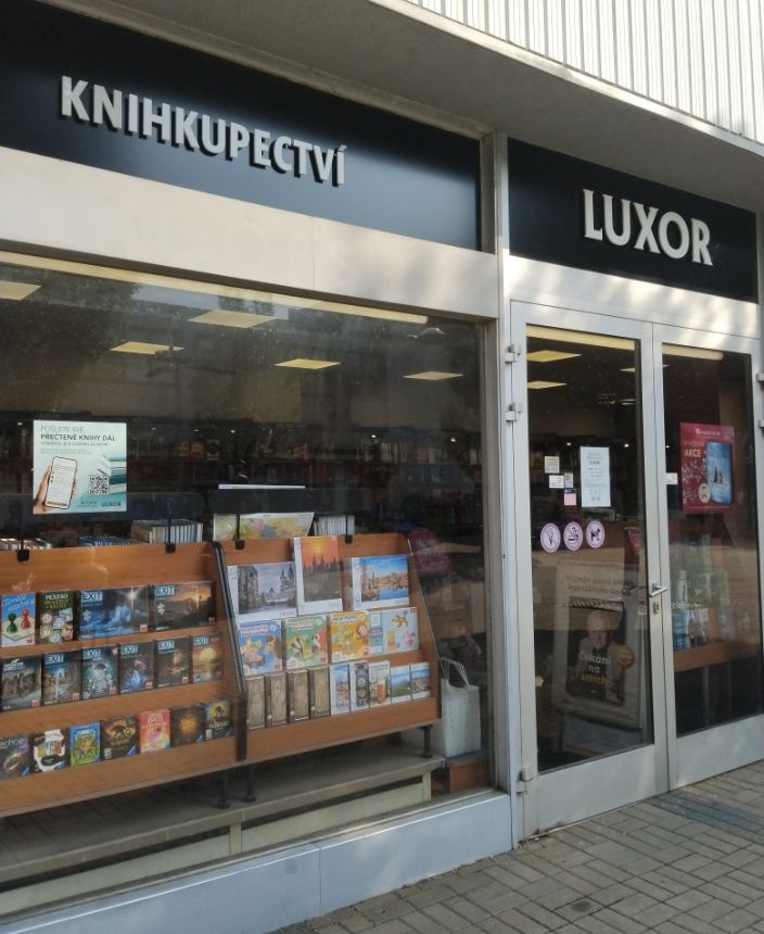 Knihkupectví Luxor, Blansko (1) - Rožmitálova 5/7, Blansko