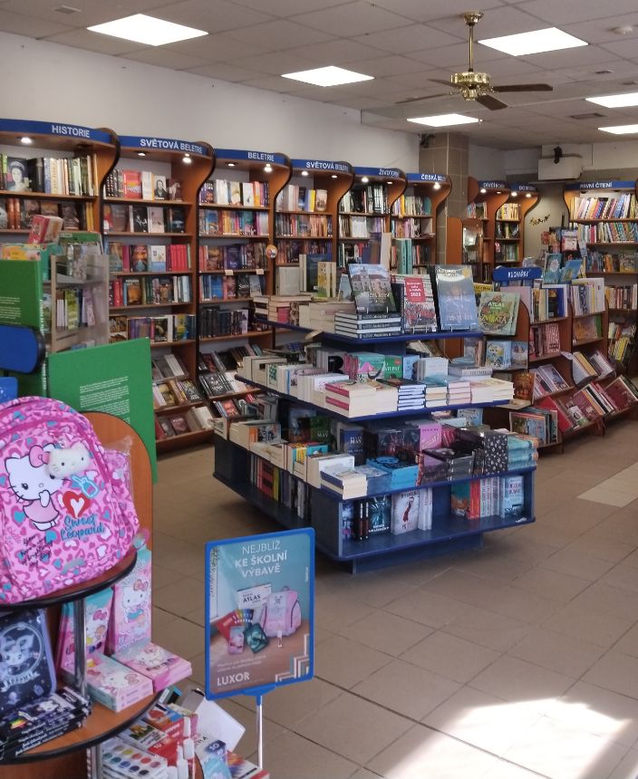 Knihkupectví Luxor, Blansko (3) - Rožmitálova 5/7, Blansko
