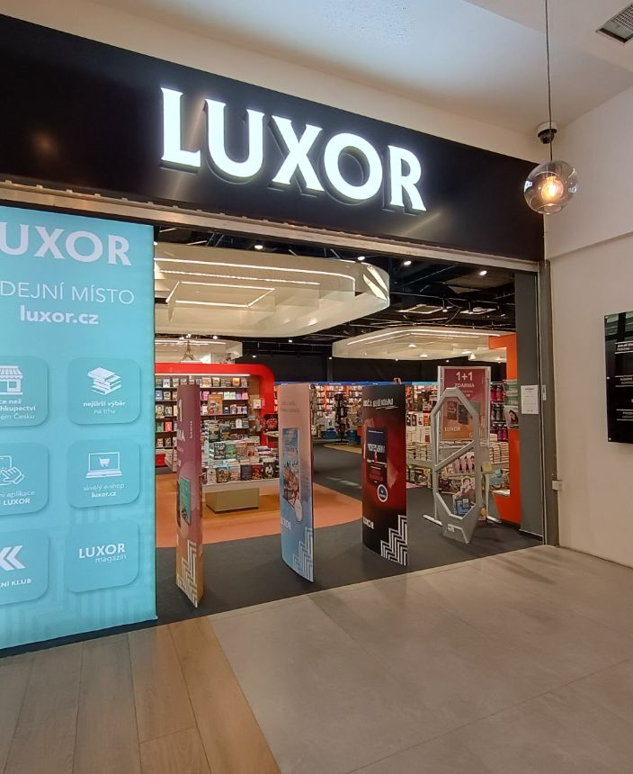 Knihkupectví Luxor, Plzeň OC Olympia (3) - Písecká 972/1, Plzeň