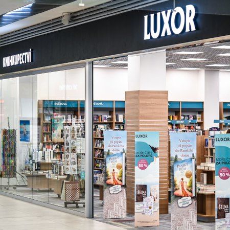 Knihkupectví Luxor, OC Galerie Přerov (1) - Čechova 3491/26, Přerov