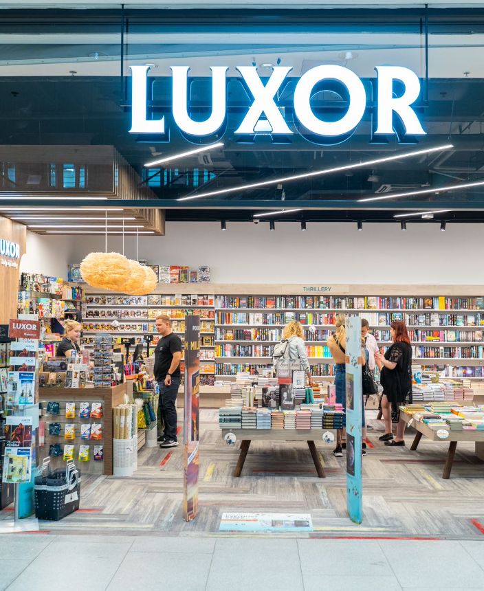 Knihkupectví Luxor, OC Quadrio, Praha (2) - Spálená 2121/22, Praha