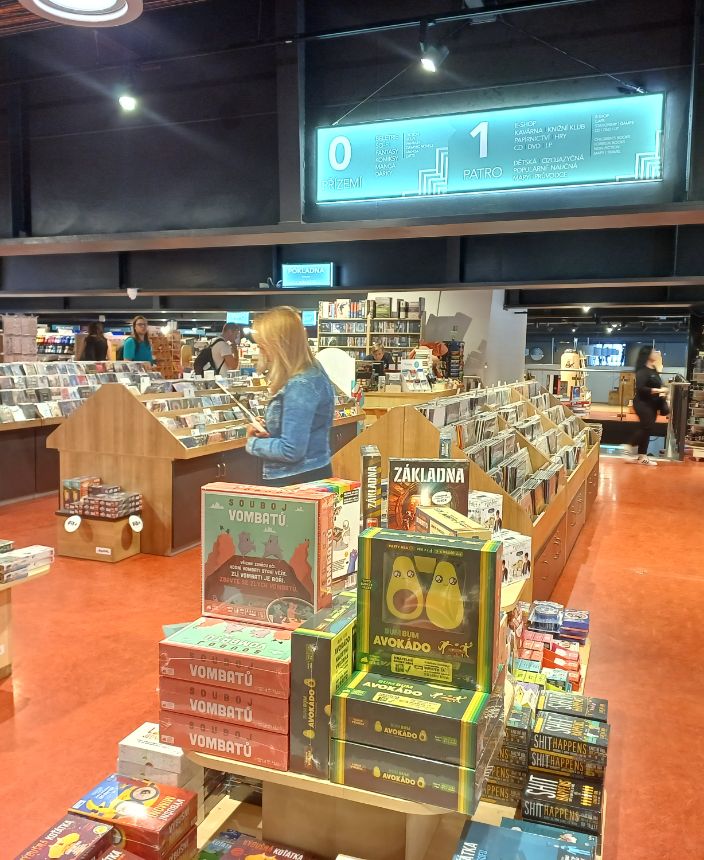 Knihkupectví Luxor, Hlavní nádraží, Praha (11) - Wilsonova 8, Praha